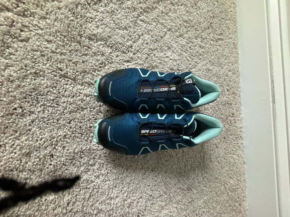 Salomon Speedcross 4 Trail Running Shoes Size US 7 Blue